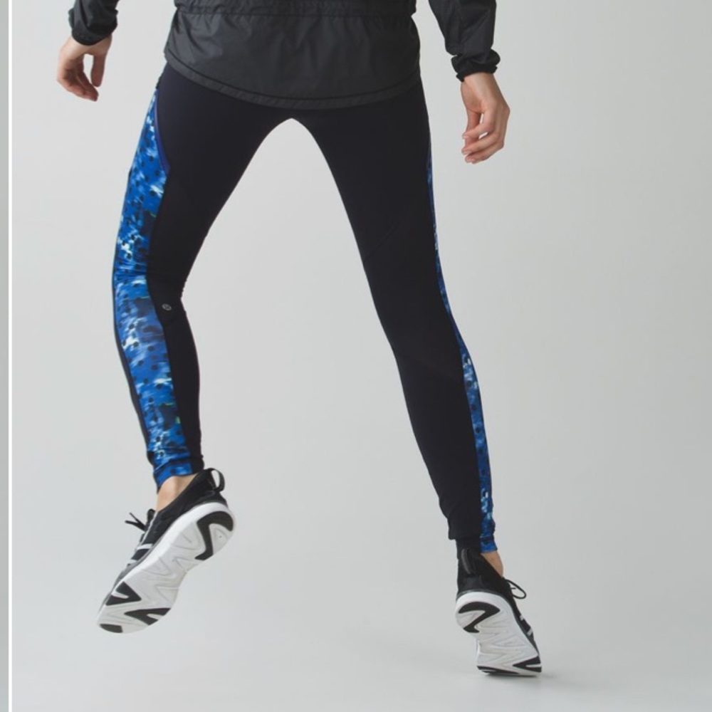 Lululemon Rain-on Train-on Tight Sz 4 - Picture 2 of 13